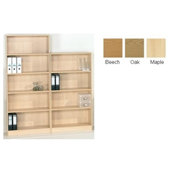 Beech Bookcase With 3 Fixed Shelves Size