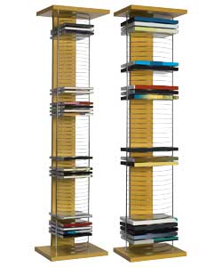 Effect and Chrome CD and DVD Towers