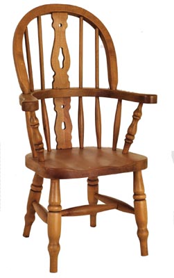 BEECH LOW FIDDLE CHILDS CHAIR