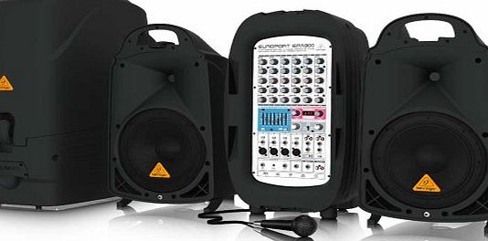 Behringer EPA900 Europort 900W 8 Channel Portable PA System