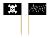 Beistle Pirate Flag Picks, Pack 50