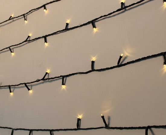 BEIYI 11-087 100 LED Warm White 18M IP44 Solar Fairy Lights Perfect For Christmas Outdoor Decoration