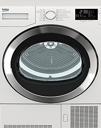 Beko DCY9316W 9Kg 2 Temps Condenser Tumble Dryer with Reverse Action in White