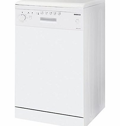 Beko DWC4540W 10-Place Slimline Dishwasher 5 Progs 4 Temps White