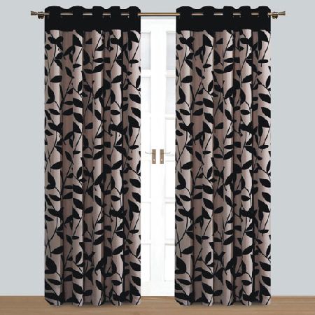 Belfield Furnishings Tantico Curtains Black
