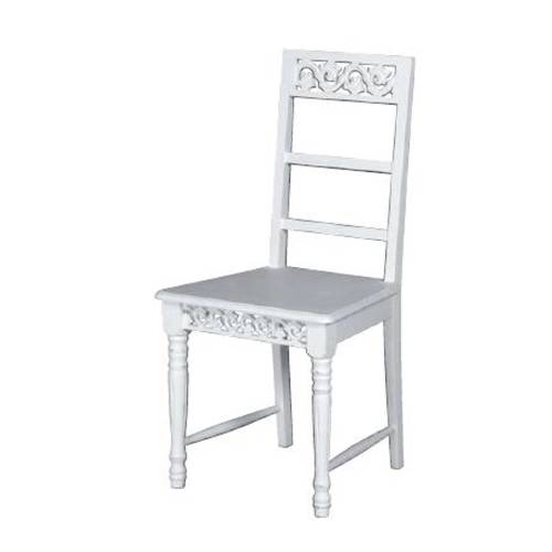 Belgravia White Dining Chairs X2