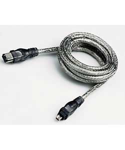 1394 FireWire Cable (6pin to 4pin) 1.8m