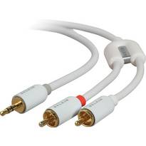 3.5mm to 2-RCA cable