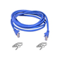 Belkin assembled CAT5 network cable 1Metre BLUE