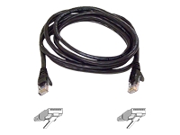 BELKIN Cable/CAT 5e Fast 1M black Snag