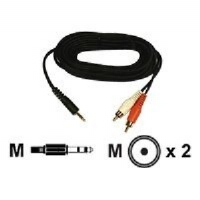 BELKIN Cable/Gold Series 3.5mm Jack>RCA 3m