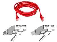 Belkin Cat5e Shielded FastCAT STP Patch Cable (Red) 5m