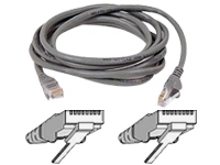 Belkin Cat5e Snagless UTP Patch Cable (Grey) 1m