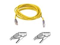 Belkin Cat5e UTP Crossover Cable (Yellow Cable with Grey Boot) 15m