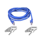 Belkin CAT5e UTP Snagless Patch Cable Blue 1m