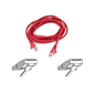 Belkin Cat6 UTP Snagless Patch Cable Red 1m