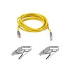 Belkin - Crossover cable - RJ-45 (M) - RJ-45 (M) - 2 m - UTP ( CAT 5e ) - yellow