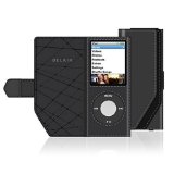 Belkin Ipod Nano 4G leather folio black