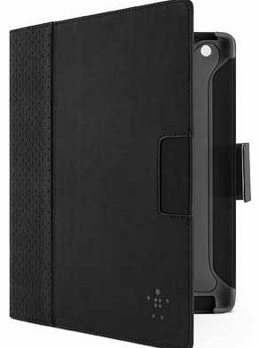 Folio Case for iPad 3rd Gen - Black/Grey