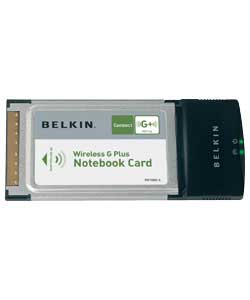 Belkin Hi Speed Wireless Notebook Card