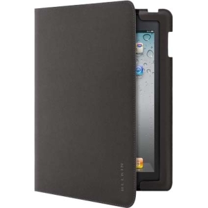 Belkin International, Inc Belkin F8N619CWC00 Carrying Case for iPad - Black