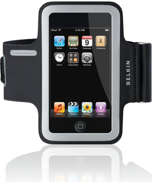 belkin iPOD Touch Neoprene Armband - Black/Grey