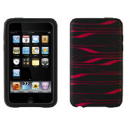 Belkin iPod touch silicon case bk/rd