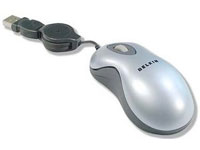 Belkin Mini Optical Mouse- Retractable USB