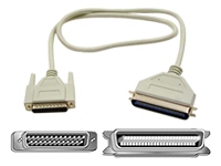 Belkin SCSI external cable 25 pin DSub male 50 pin Centronics male 1.8 m