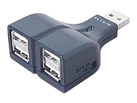 Belkin USB 2.0 4-Port Thumb Hub hub - 4 ports