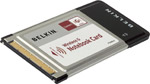 Belkin Wireless 54G Wi-Fi Laptop Card ( BK 54G Laptop