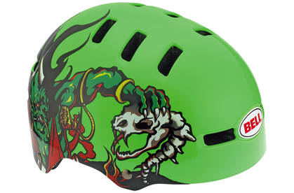 Fraction Pattern Youth BMX Helmet