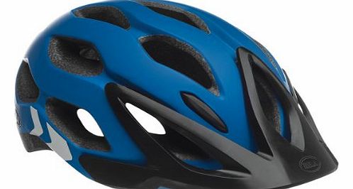 Indy Helmet - Matte Blue Speed Fade, Universal