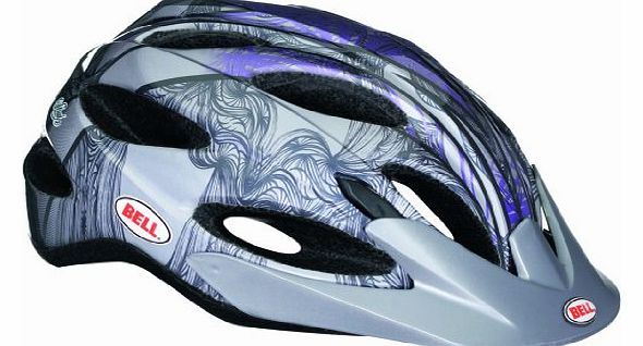 Bell Strut Ladies Cycling Helmet titanium/purple dunes Size:unisize