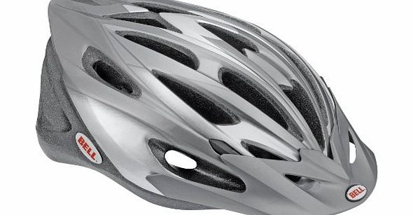 Bell XLV Cycling Helmet silver/titanium Size:unisize large