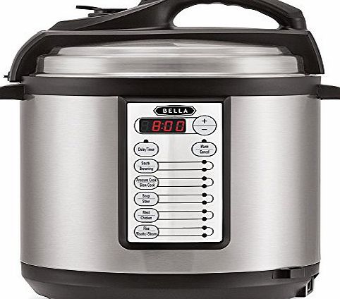 Bella Multi-Function Electric 6L Pressure Cooker