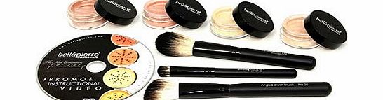 bellapierre Cosmetics Get Started Foundation Make-up Kit, Fair