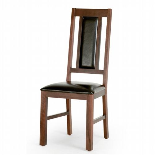 Bellato Walnut Contemporary Furniture Bellato Dining Chairs x2
