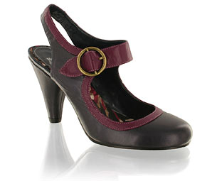 Belle and Mimi Sling-Back Court Shoe