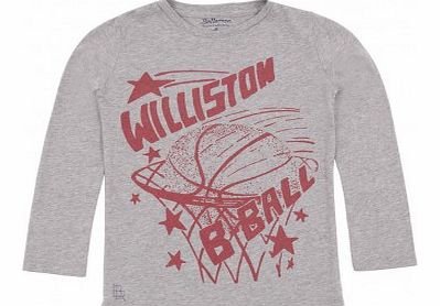 Bellerose Keno Basket t-shirt Grey `3 years,14 years