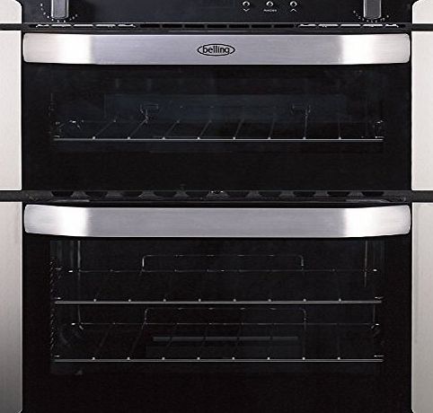 Belling BI70G Built Under Double Gas Oven in Stainless Steel