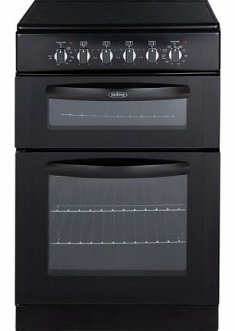 FSEC50DOBLK Double Oven Electric Cooker