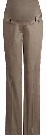 Felicitas Maternity Trousers by Bellybutton - White (38, Taupe)
