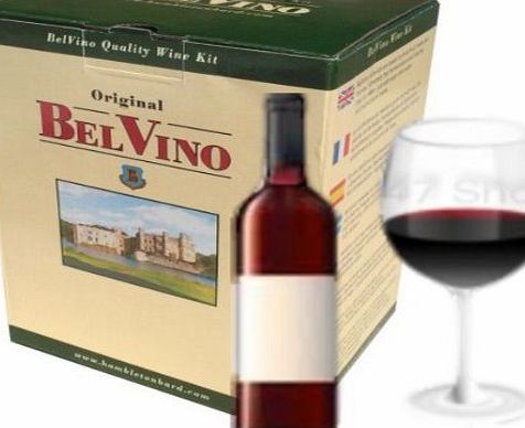 BelVino 7 Day Wine Making Kit - South African Red - Homebrew 23L Fruit Included