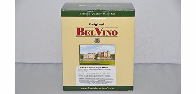 BelVino  Australian Red 7 Day Home Brew 30 Bottle Red Wine Making Kit