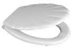 Bemis 4900 Shell Toilet Seat - White MDF