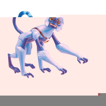 Alien Force 10cm Figure - Spider Monkey