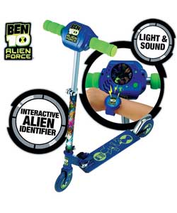 Ben 10 Alien Force Omitrix Interactive In-Line Scooter