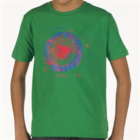 Junior Target Print T-Shirt Green