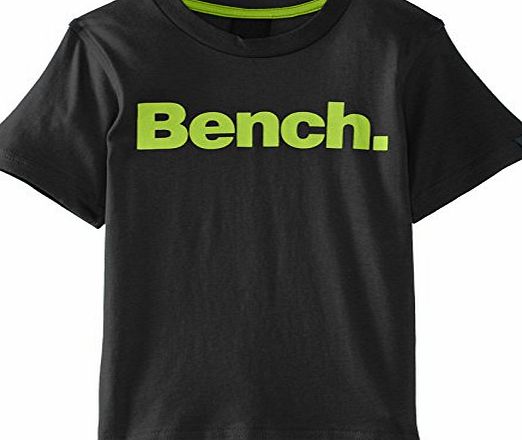 Bench Boys Standard Crew Neck Short Sleeve T-Shirt, Blue (Total Eclipse), 9 Years (Manufacturer Size:9-10)